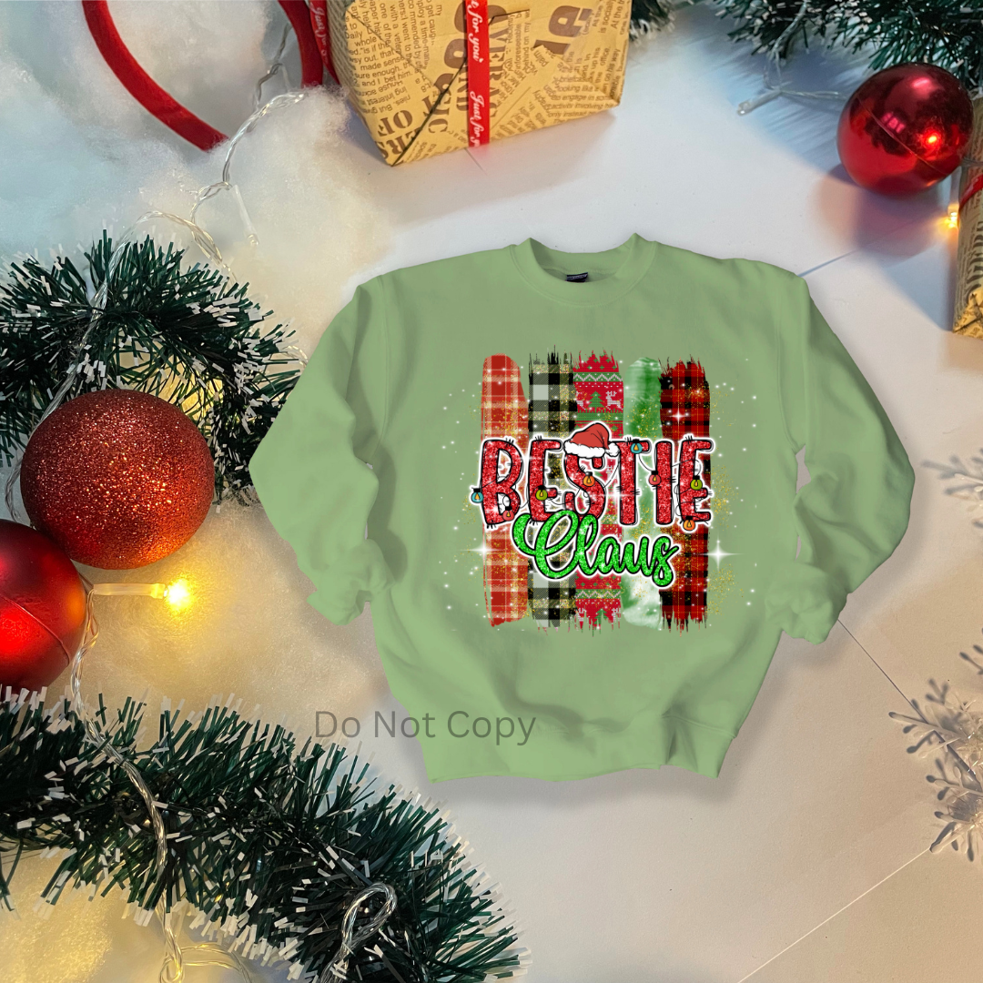 Family Claus DTF Transfer ONLY - This is NOT a T Shirt