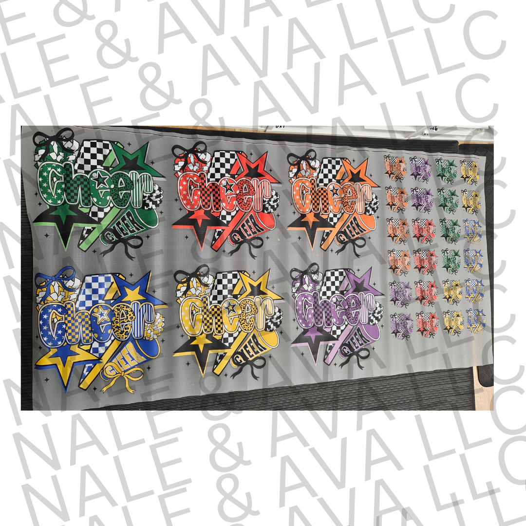Cheer Gang Sheet front side