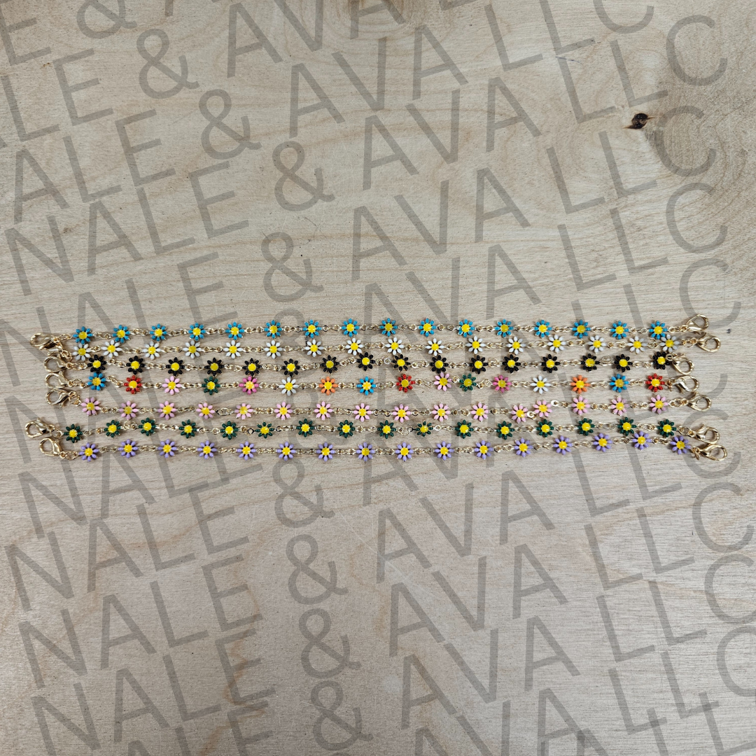 Floral Hat Chains front side