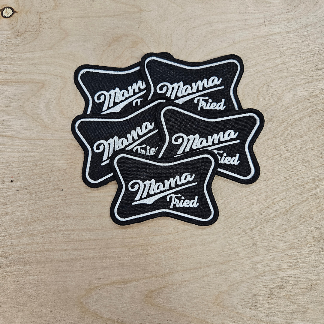Mama Tried Hat Patch Black