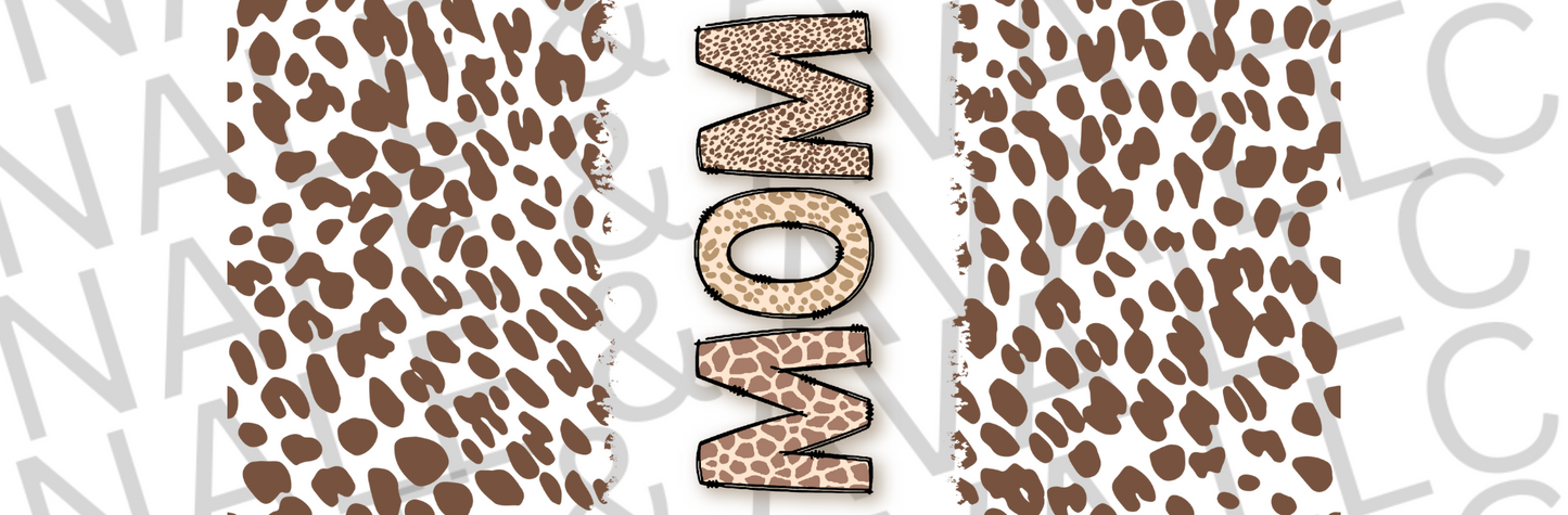 Mom Leopard UVDTF Wrap
