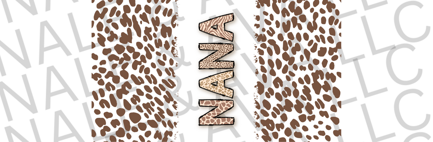 Nana Leopard UVDTF Wrap