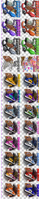 Sneaker 22x120 Pre-Made Gang Sheet
