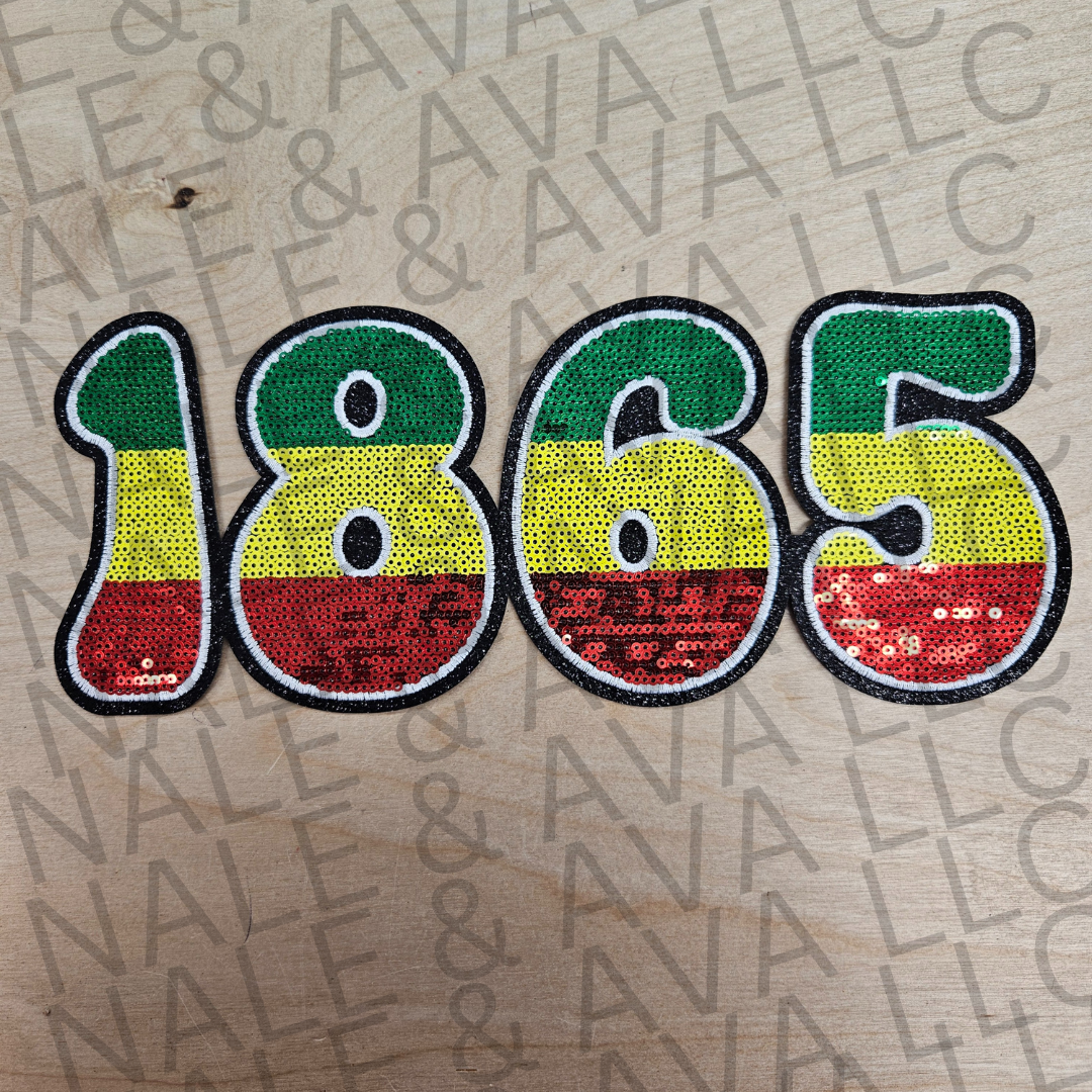 1865 Sequin Patch ONLY