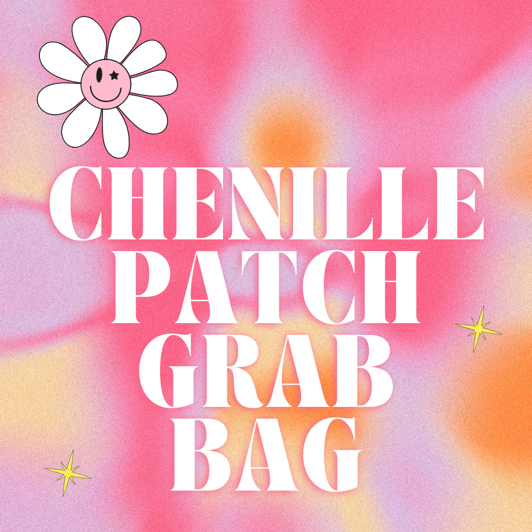 Chenille Patch Grab Bag ONLY