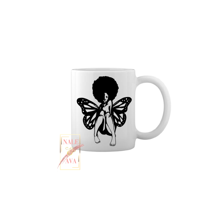 Butterfly Girl Mug