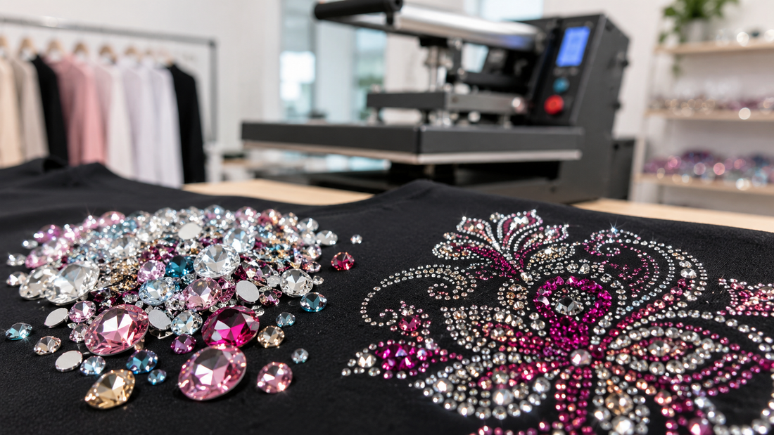 The Short Guide to Hot Fix Rhinestones: How to Press & Style Boutique Bling