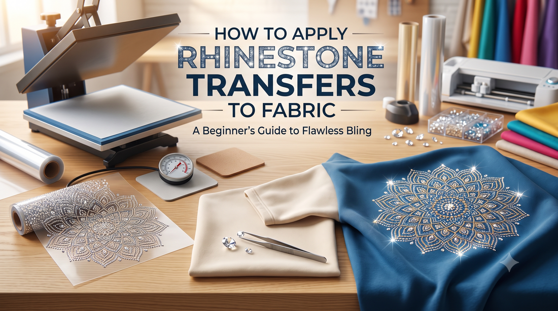 How to Apply Rhinestone Transfers to Fabric: A Beginner's Guide