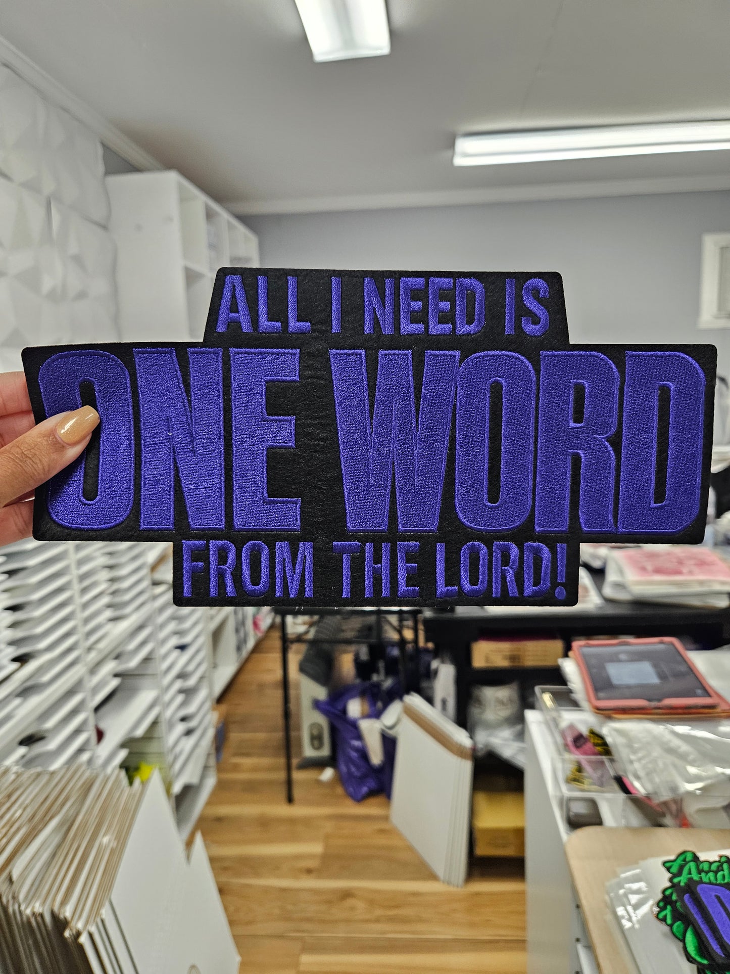 All I Need Is One Word Patch