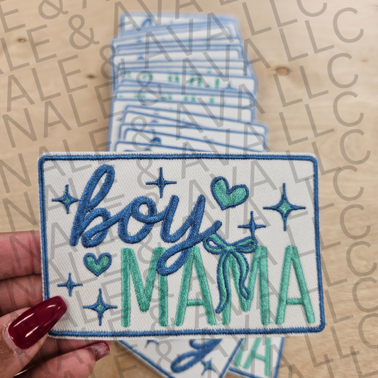 Boy Mama Hat Patch front side