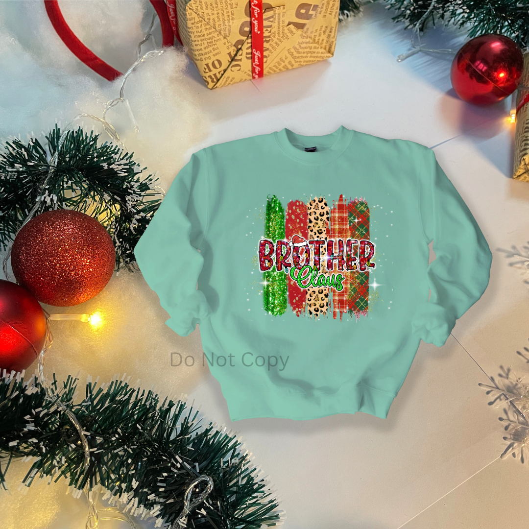 Family Claus DTF Transfer ONLY - This is NOT a T Shirt