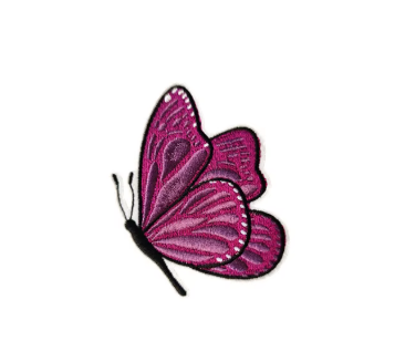 Butterfly Hat Patch front side
