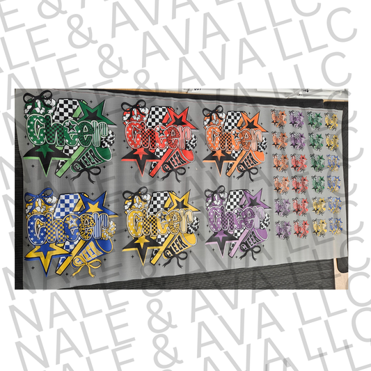 Cheer Gang Sheet front side