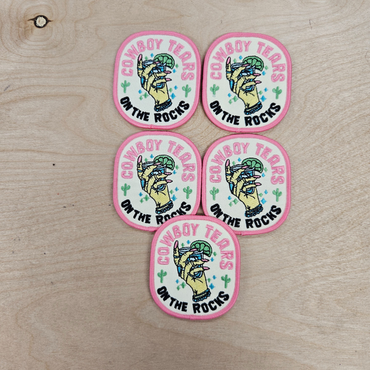 Cowboy Tears Hat Patch