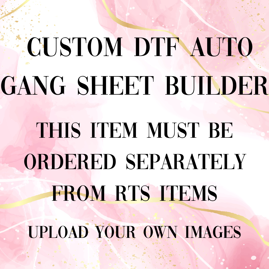 Custom DTF Auto Gang Sheet