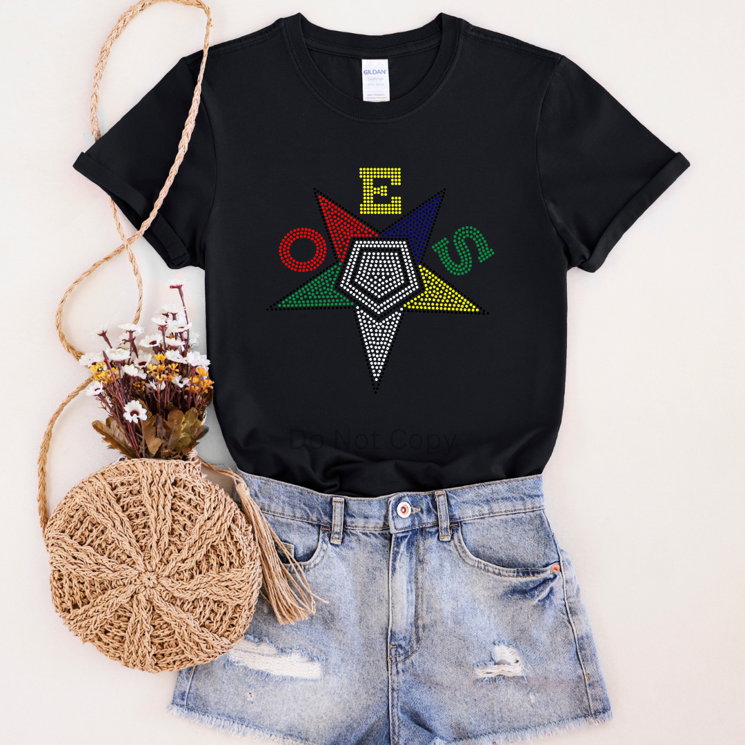 OES Rhinestone Transfer ONLY -This is NOT a T Shirt – Nale Ava LLC