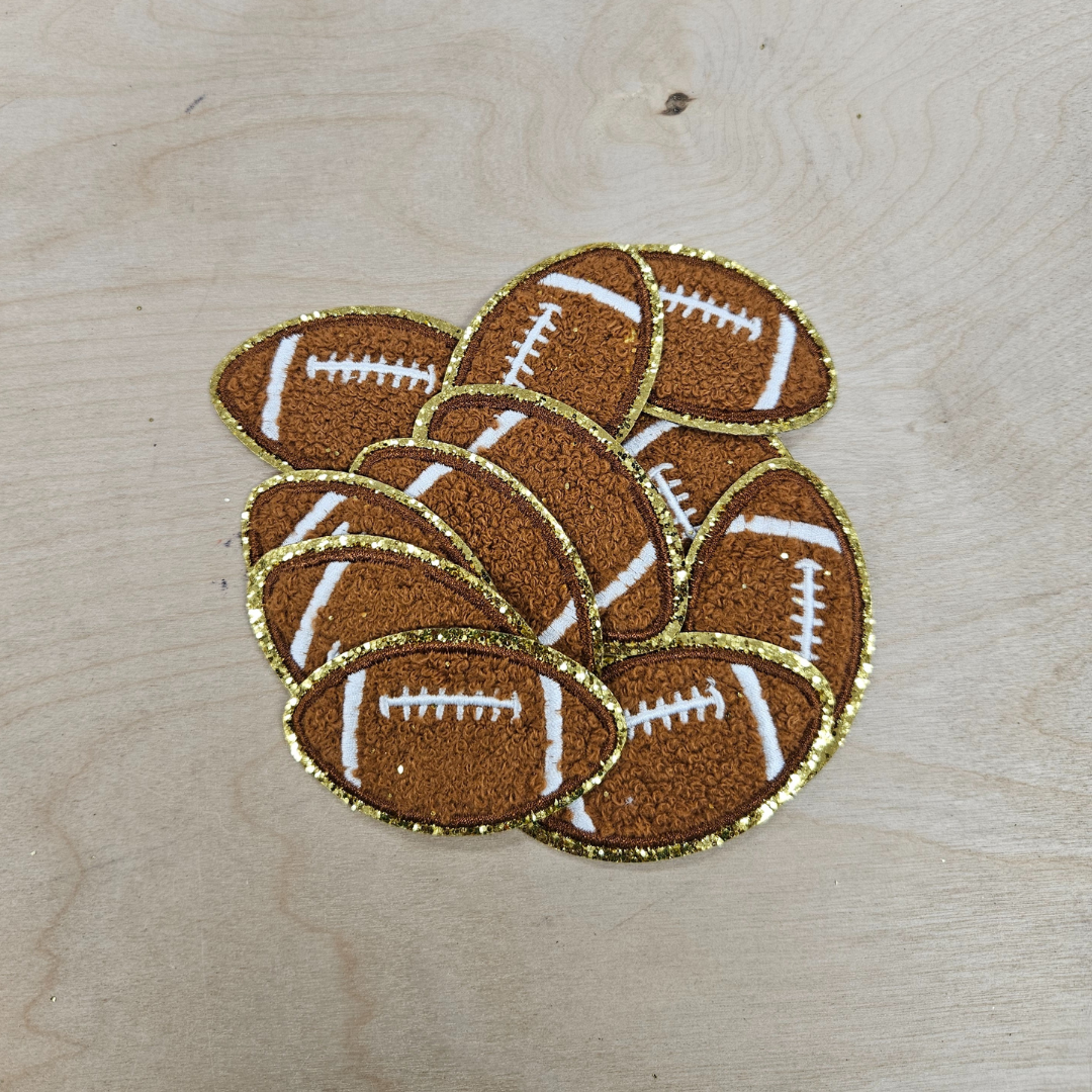 Football Hat Patch front side