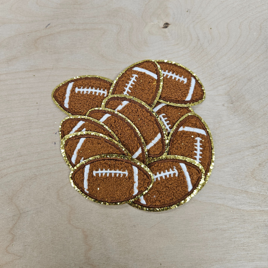 Football Hat Patch front side