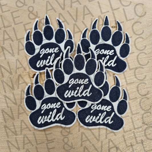 Gone Wild Hat Patch front side