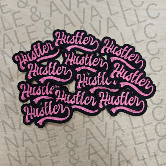 Hustle Hat Patch front side