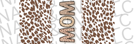 Mom Leopard UVDTF Wrap