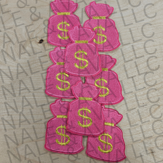 Money Bag Hat Patch front side