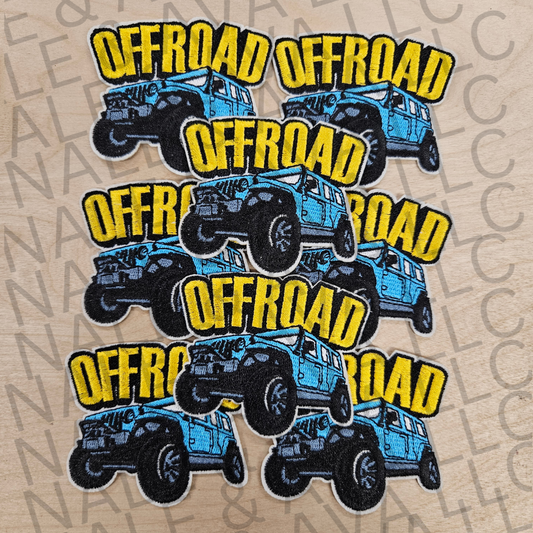 Off Road Hat Patch front side