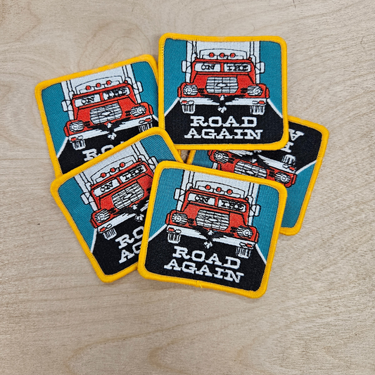 On The Road Again Hat Patch
