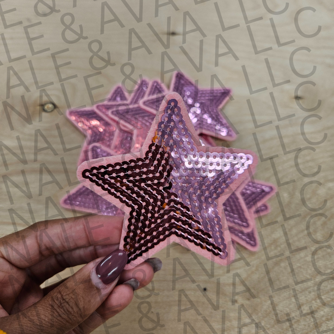 Sequin Star Hat Patch (1 Patch)