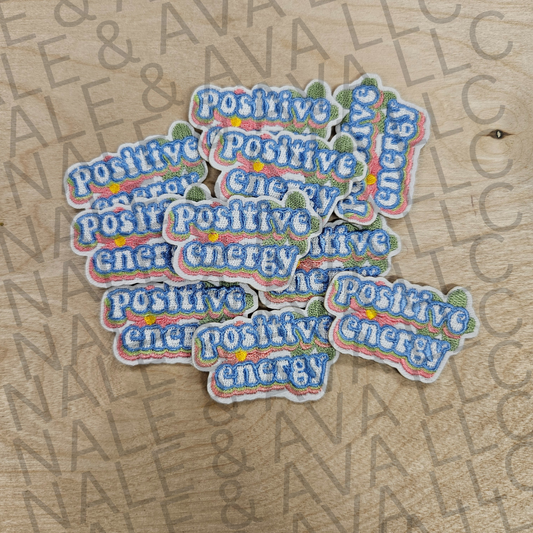 Positive Energy Hat Patch front side