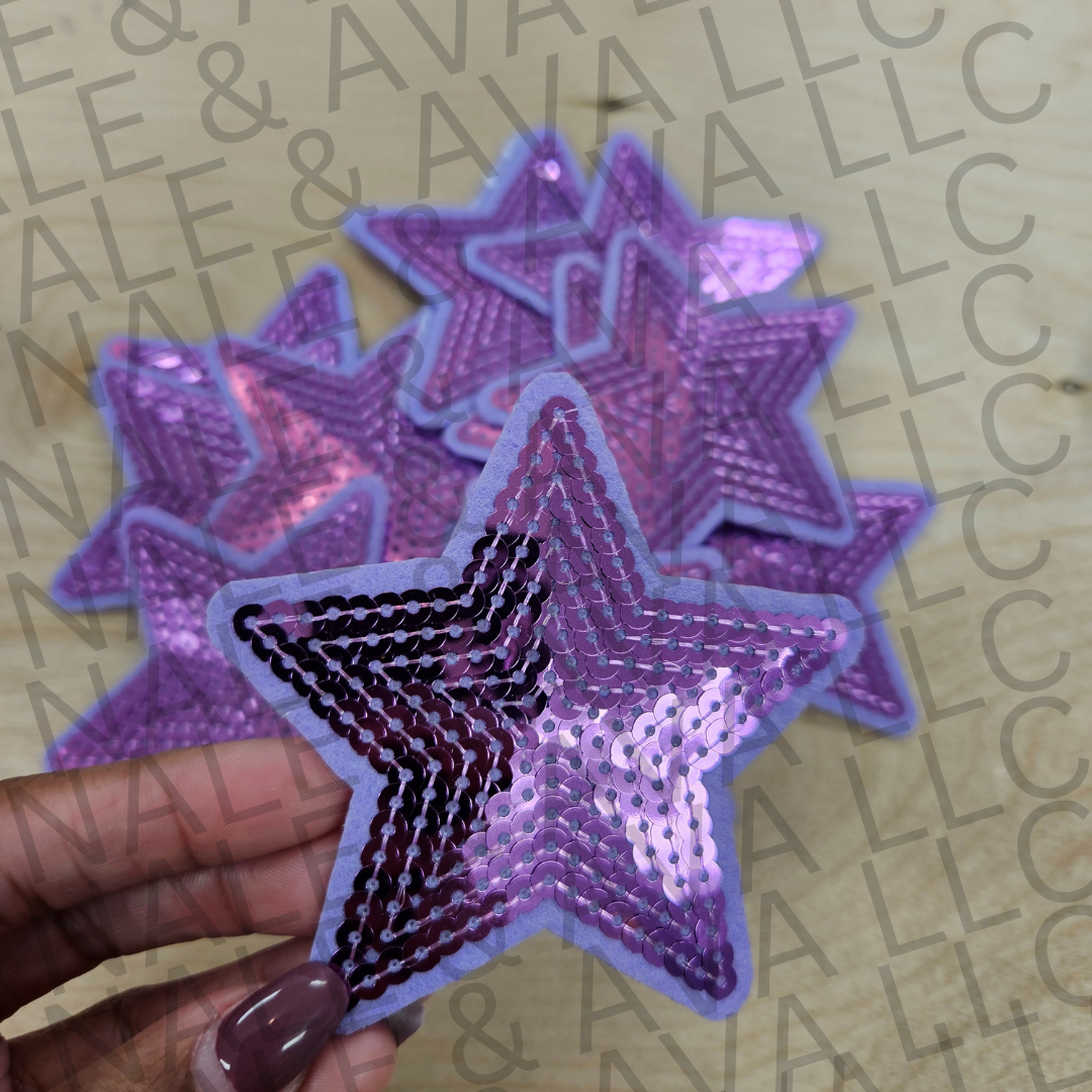 Sequin Star Hat Patch (1 Patch)