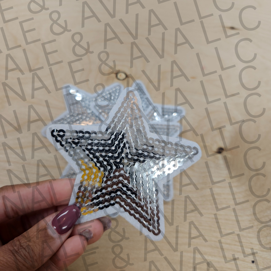 Sequin Star Hat Patch (1 Patch)