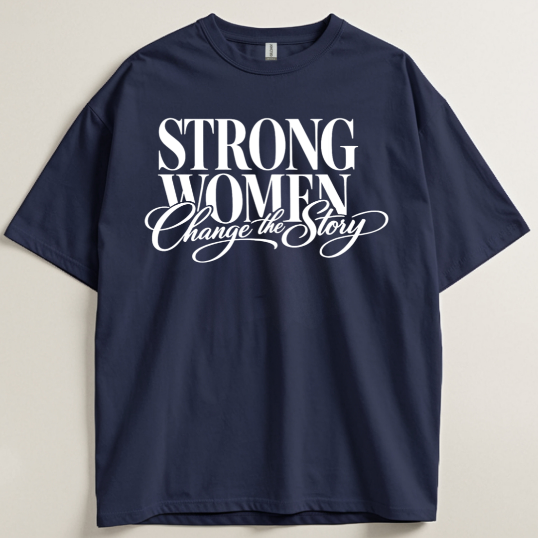 Strong Women Change The Story Screen Print Heat Transfer (3 Pack)