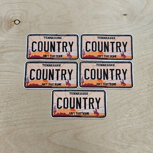 Tennessee Country Hat Patch