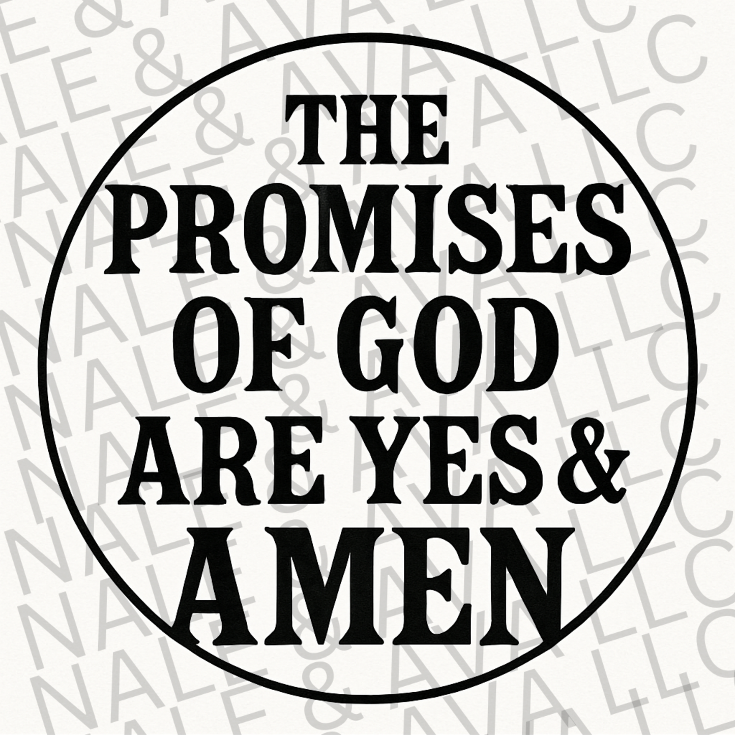 The Promises of God PNG File