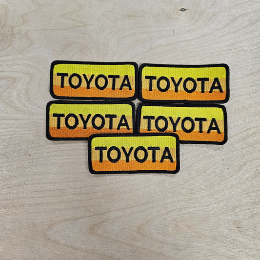Toyota Vintage Hat Patch