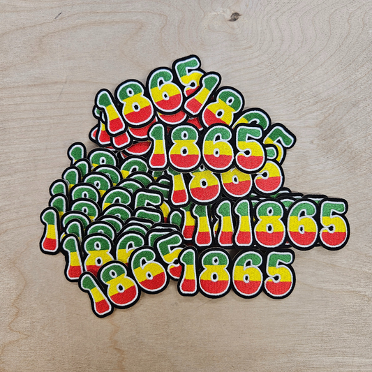 1865 Retro Chenille Patch