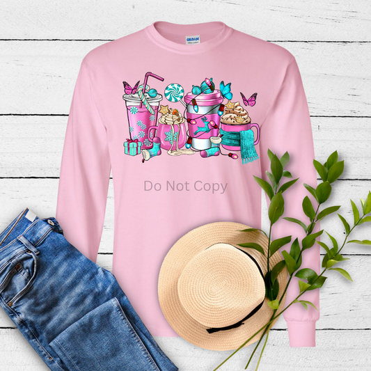 Winter Cups DTF (direct to film) print
