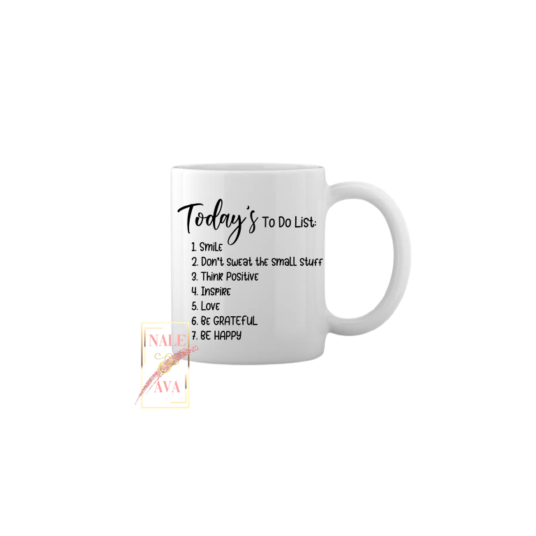 Today's To Do List Mug